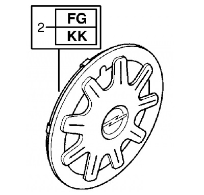 Set 4 capace roata Opel Astra G