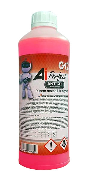 Antigel concentrat G12 roz AIPerfect 1L