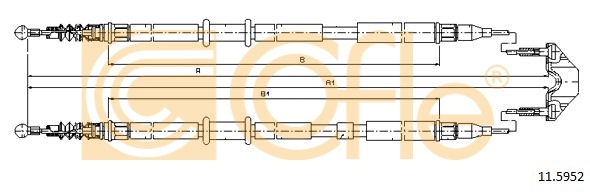 Cabluri frana de mana Opel Astra H marca COFLE Pagina 2/baterii-auto-acumulatori-auto/opel-gt/piese-auto-mercedes-benz - Dispozitive de franare Opel Astra H