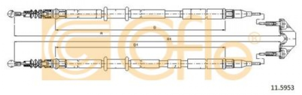 Cablu frana de mana Opel Astra H Caravan Cofle Pagina 5/opel-corsa-c/piese-opel-corsa-f/opel-ampera - Dispozitive de franare Opel Astra H