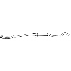 Toba intermediara Opel Corsa C 1.0 original GM