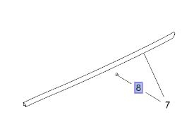 Bump prindere bandou cauciuc prag Opel Astra J original GM