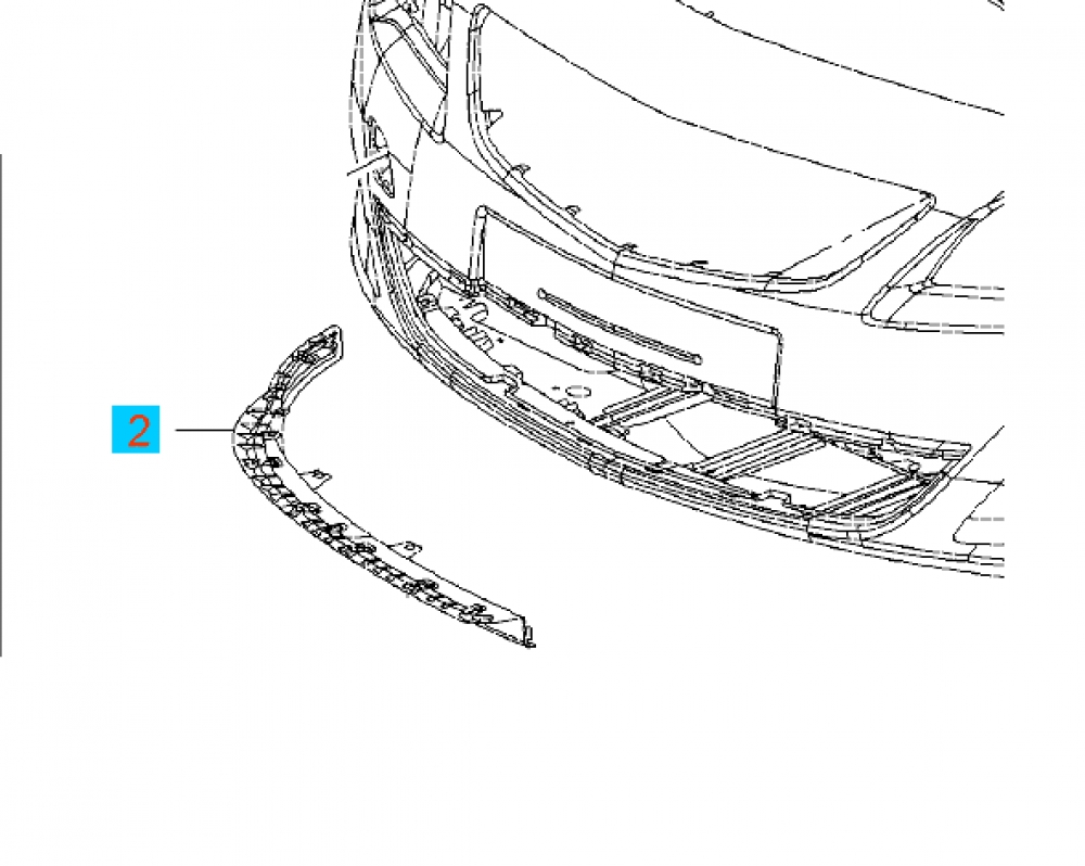 Extensie dreapta bara fata Astra J originala GM Pagina 2/opel-zafira-b/kit-uri-jante-anvelope-complete/opel-combo - Elemente exterior Opel Astra J