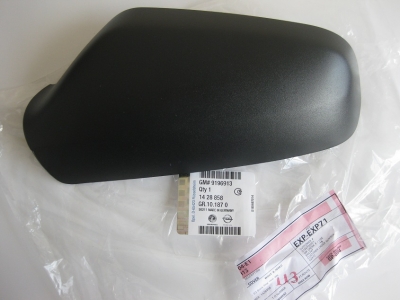 Capac oglinda dreapta negru Opel Astra G