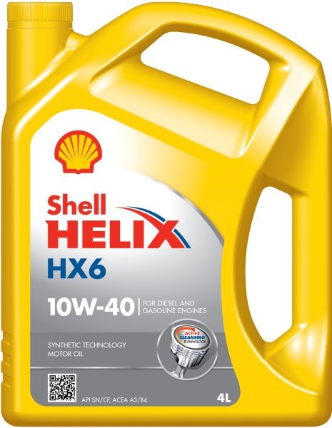 Ulei motor SHELL HELIX HX6 10W 40 4L