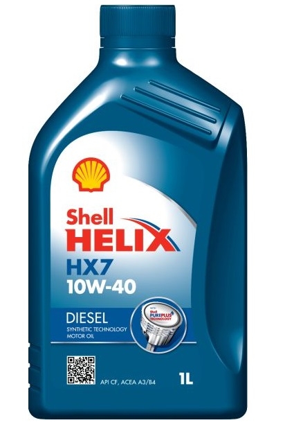 Ulei motor SHELL HELIX  HX7 DIESEL 10W40 CF 1L