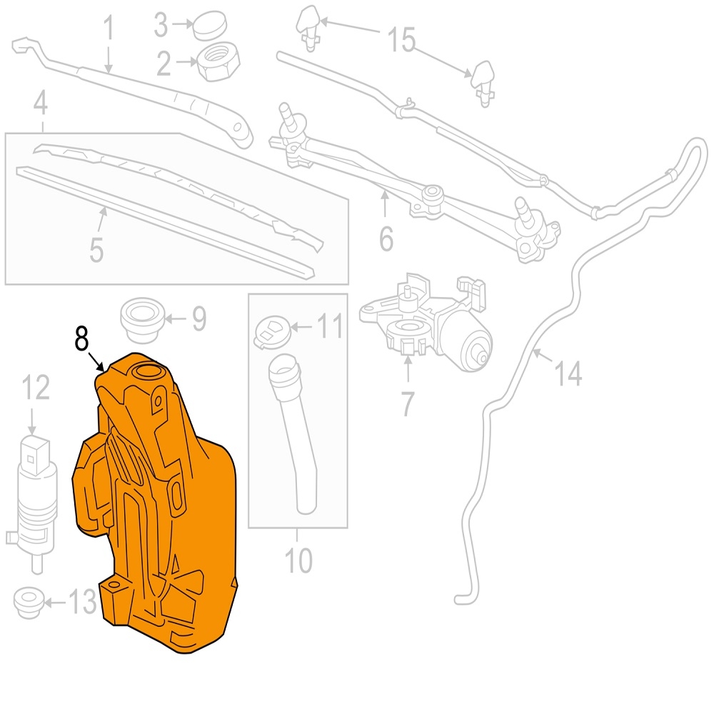 Vas spalator parbriz Opel Astra J A16LEt Pagina 2/opel-vivaro/piese-auto-dacia/covorase-cauciuc-petex - Racire motor si climatizare Astra J