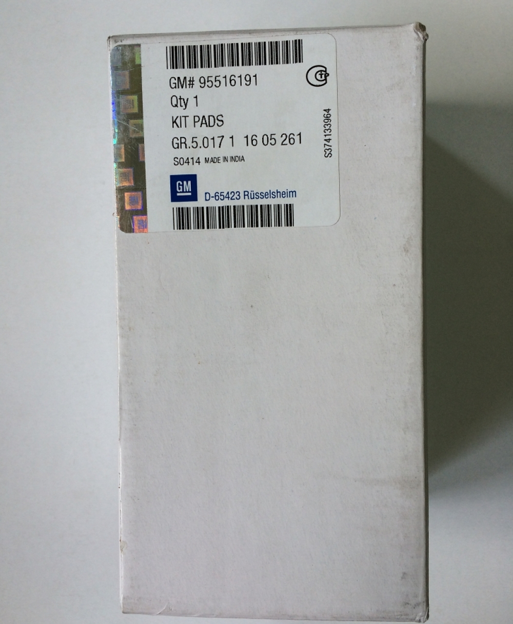 Placute frana fata GM pentru Opel Astra J J67 1605261 95516191 542120 ...