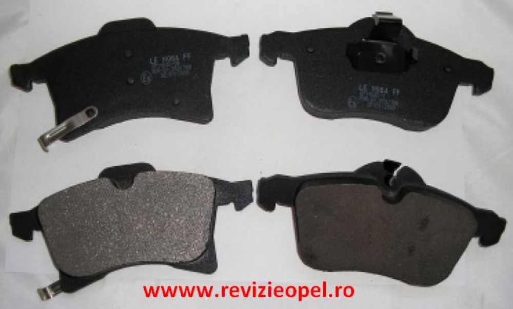 Placute frana fata ZIMMERMANN Opel Astra H