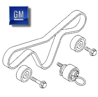 Kit distributie Opel Vectra C Y30DT original GM Kit distributie Opel Vectra C
