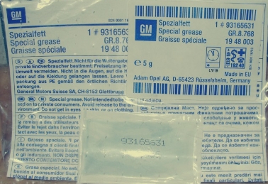 Vaselina culise etrier Opel Astra J GM