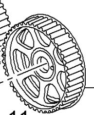 Pinion ax came evacuare Opel Corsa D 1.6 original GM