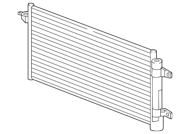 Radiator AC original GM Opel Astra K