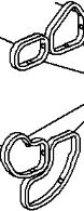 Set garnituri termoflot Opel Crossland X 1.5 original GM