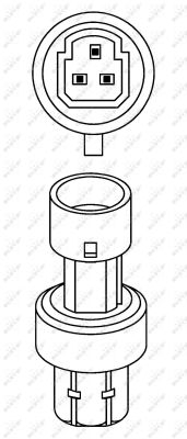 Senzor presiune lichid AC Opel Insignia B marca NRF
