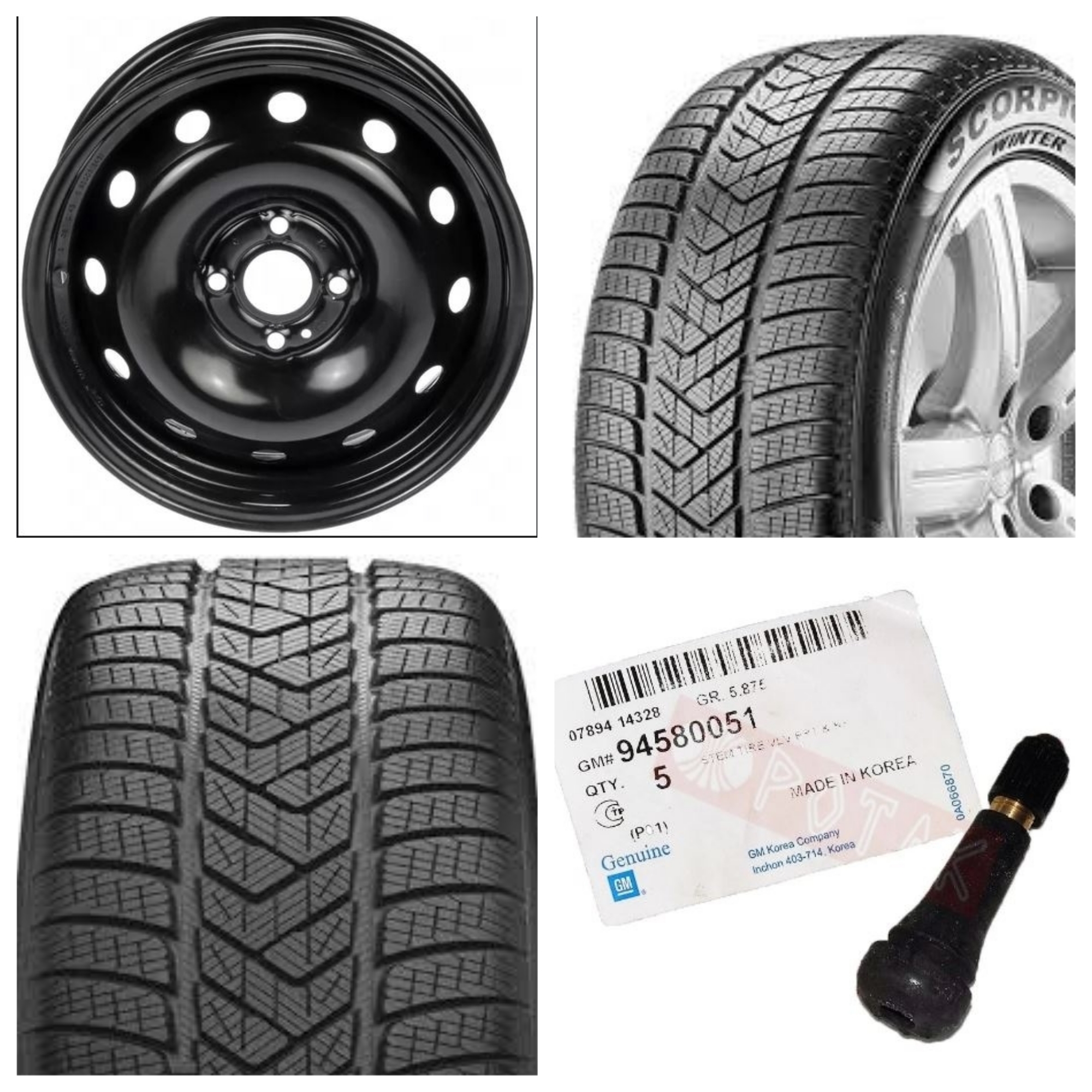 Janta cu cauciuc Pirelli Scorpion Winter 215/70 R16 101V iarna Opel Grandland X