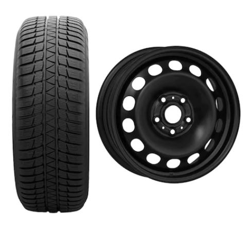 Roata completa VW Golf, Audi A3, Seat Leon, Skoda Octavia janta otel ALCAR 130001 6.5x16 + anvelopa Iarna Kumho WP51 WinterCraft 205/55 R16 91T Pagina 2/piese-auto-renault/lichidare-stoc - Roti complete Audi