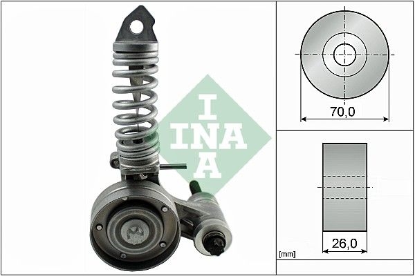 Rola intinzatoare curea de accesorii INA Pagina 5/anvelope-si-jante/produse-universale/opel-astra-j/subansamble-motor-opel-astra-j/capace-culbutori-opel-astra-j - Subansamble motor Opel Astra J