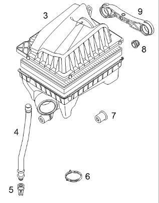 Carcasa filtru aer Opel Astra H 1.3 original GM Pagina 5/piese-auto-jeep/piese-auto-opel-insignia-a/piese-auto-opel-corsa-e - Racire motor Opel Astra H