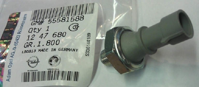 Senzor presiune ulei Opel Zafira B 1.8 original GM revizieshop.ro imagine noua