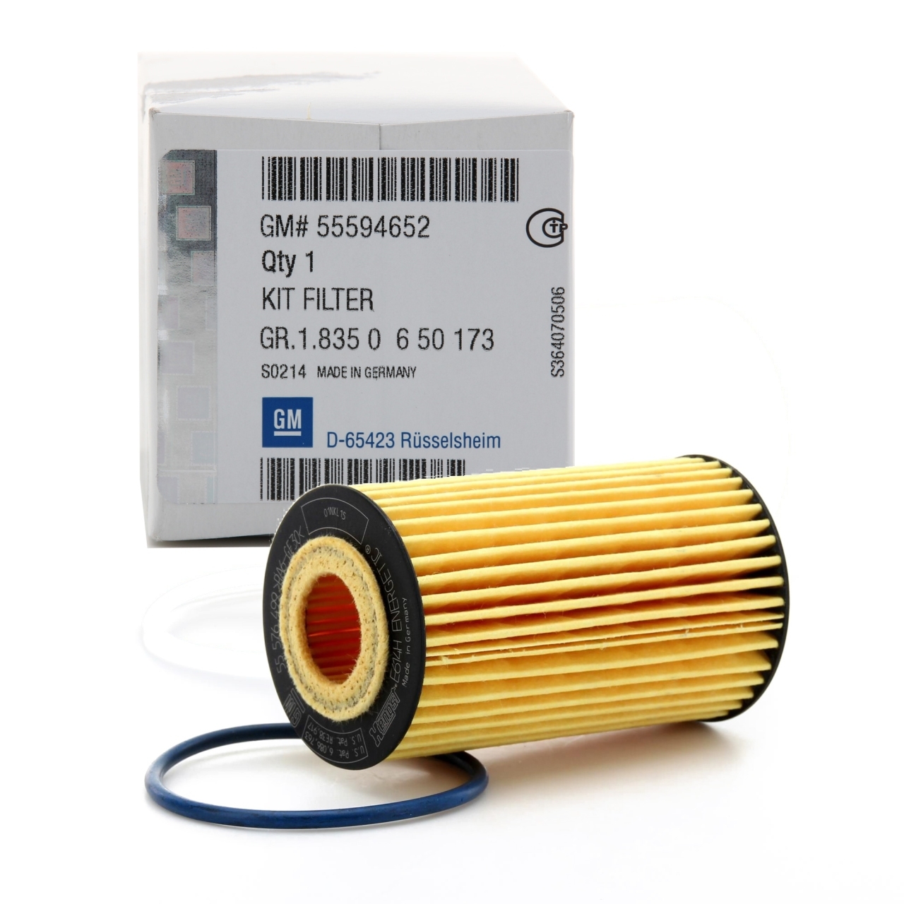 Filtru ulei Opel Astra K 1.6 benzina original GM
