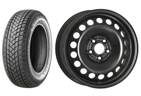 Roata completa VW Polo, Seat Ibiza, Audi A1 Sportback janta otel ALCAR 4055 5.5x15 + anvelopa Iarna GT Radial WinterPro2 185/65R15 88T Pagina 2/piese-auto-volvo/anvelope-si-jante/opel-insignia-b-st - Roti complete Audi