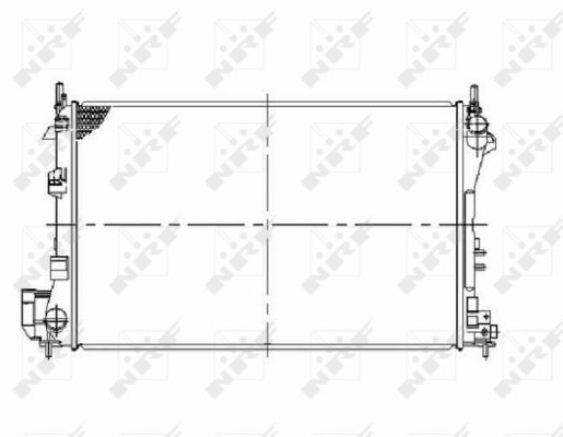 Radiator apa Opel Vectra C 2.0 marca NRF