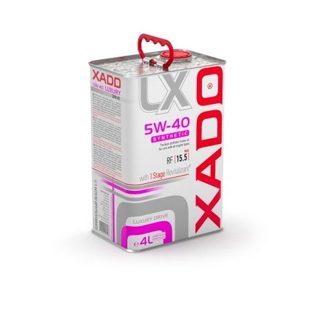 ULEI SINTETIC MOTOR XADO 5W-40 SN-CF LUXURY DRIVE 4L Ulei si revitalizanti XADO