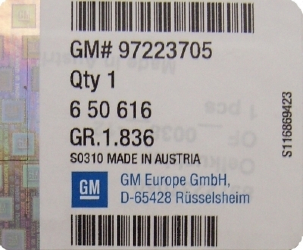 Radiator racire ulei Opel Astra G Y17DT original GM Pagina 4/piese-auto-renault/piese-auto-opel-astra-g/dispozitive-de-franare-opel-astra-g/piese-auto-seat - Piese auto Opel Astra G