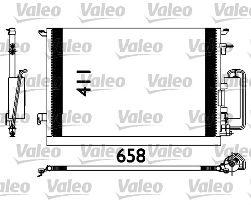 Radiator AC Opel Vectra C marca VALEO