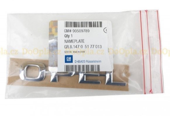 Sigla "Opel" Opel Astra G original GM