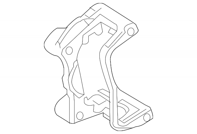 Suport etrier st/dr spate Opel Astra J original GM