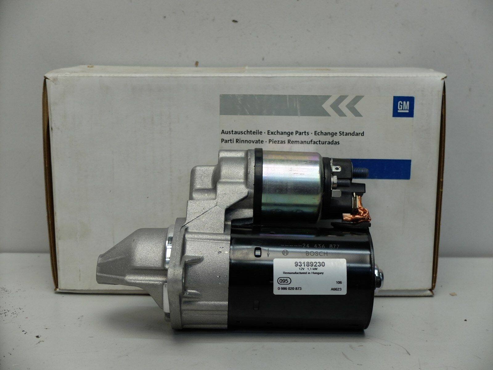 Electromotor Opel Astra G 1.4 original GM