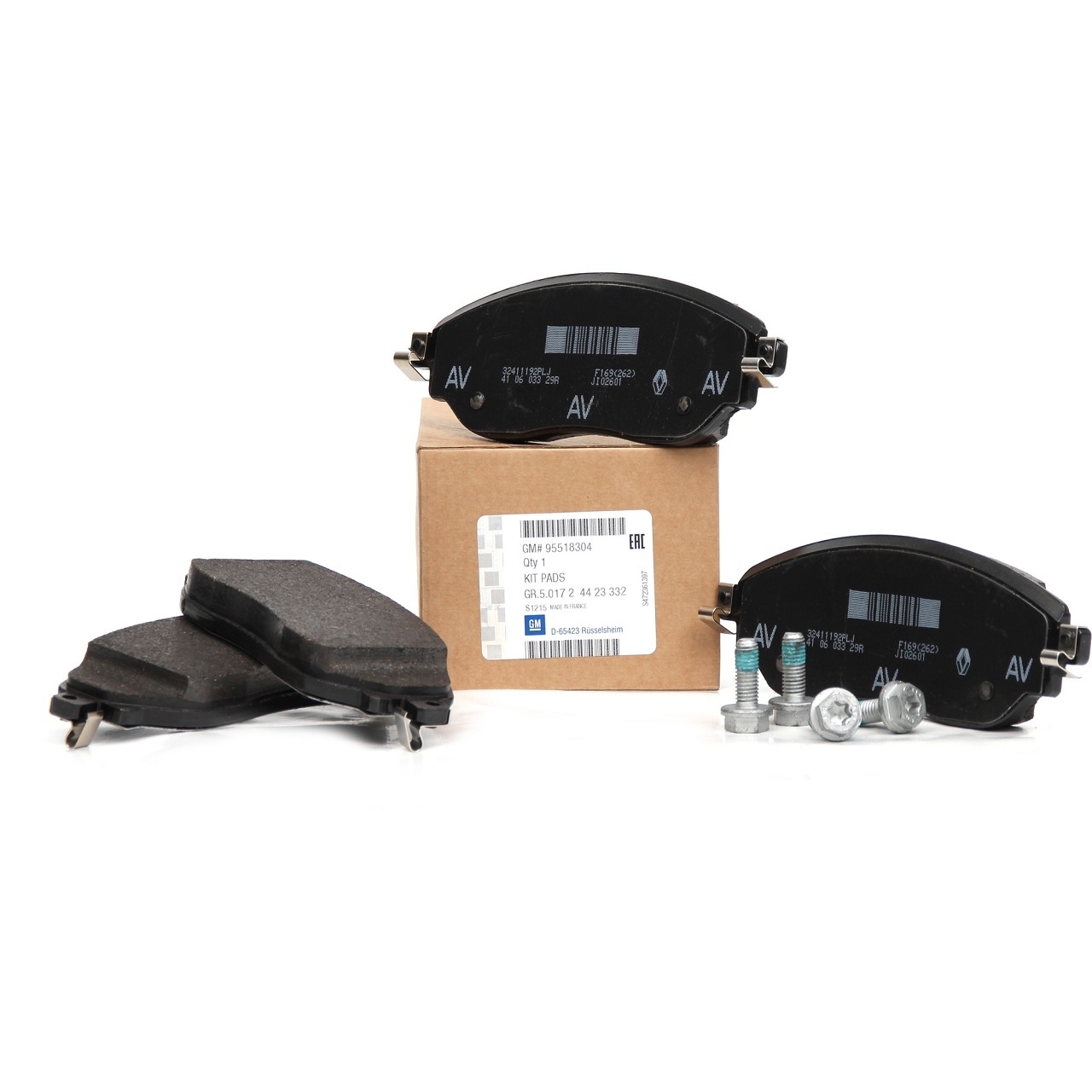 Kit placute frana fata Opel Vivaro B original GM