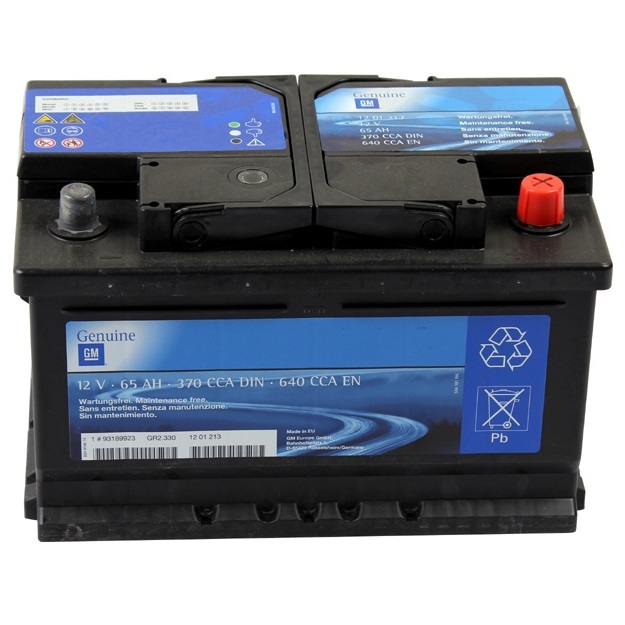 Acumulator auto GM 65AH 640 CCA original GM