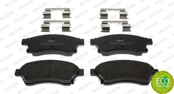Set placute frana fata Aveo T300 sistem J93 J94 marca FERODO Dispozitive de franare Chevrolet Aveo / Kalos