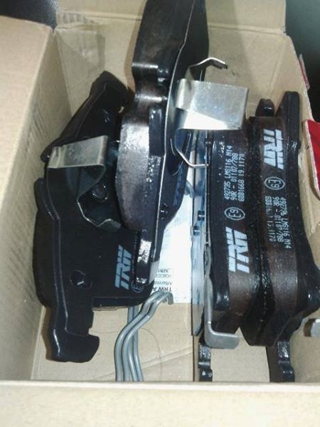 Set placute frana fata TRW Opel Astra H