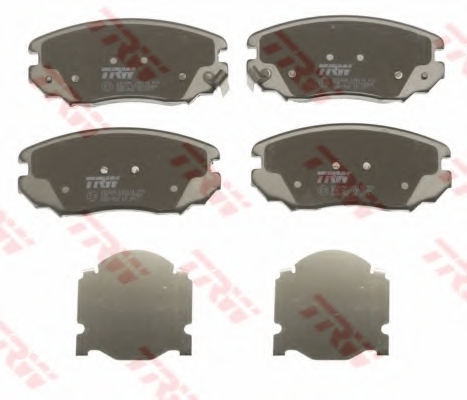 Placute frana fata Opel Insignia J60 TRW