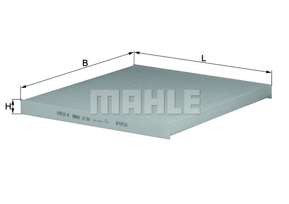 Filtru polen Opel Corsa D MAHLE