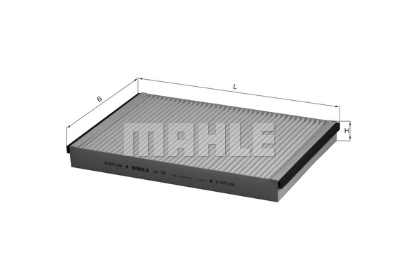 Filtru polen dreptunghiular Opel Astra H MAHLE Filtre habitaclu Opel Astra H