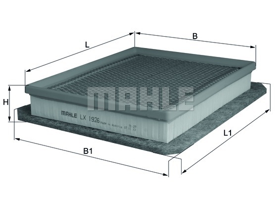 Filtru aer Opel Astra H 1.9 marca MAHLE