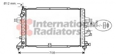 Radiator racire apa Opel Astra H Z17DTH Z17DTJ A17DTJ Z17DTL Z13DTH Z19DTL Z19DT AVA