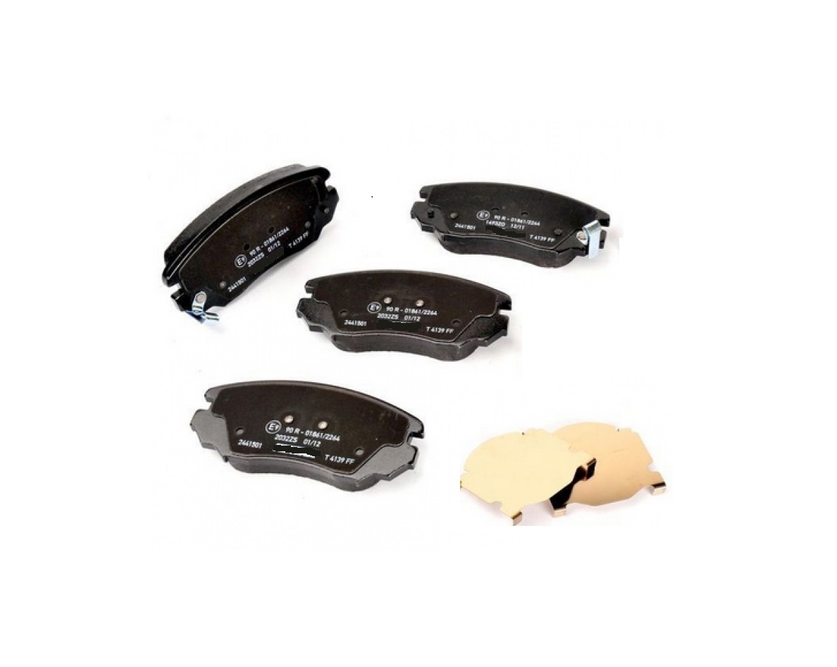 Placute frana fata Opel Insignia J60 BREMBO