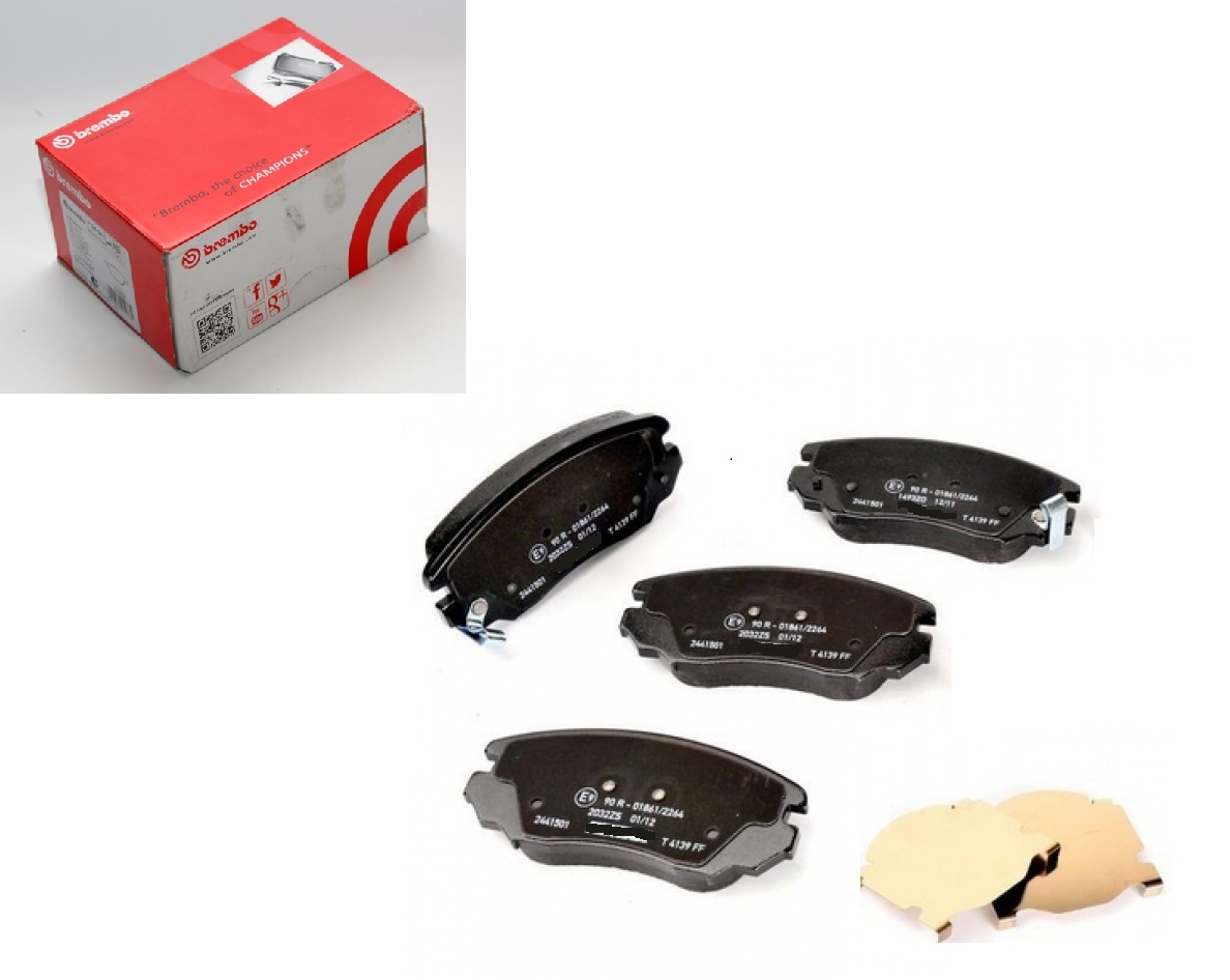 Placute frana fata Opel Insignia J61 BREMBO Pagina 2/piese-auto-renault/piese-auto-ford-mustang/piese-auto-opel-insignia-b - Placute frana Opel Insignia A