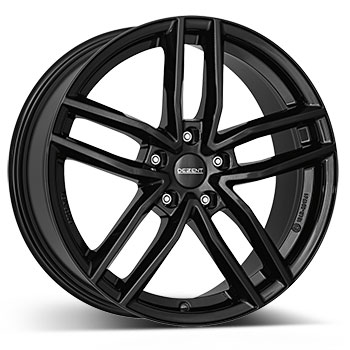 Piese Auto Opel Janta aliaj DEZENT TR black 7.50x17  5X112 40/66,6 Revizie Masina