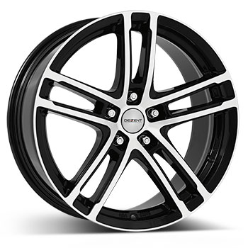 Piese Auto Opel Janta aliaj DEZENT TZ-c dark 8.00x18  5X108 42/63,4 Revizie Masina