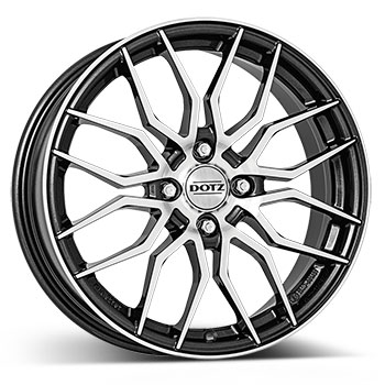 Piese Auto Opel Janta aliaj DOTZ LimeRock dark 6.50x16  4X108 25/65,1 Revizie Masina