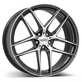 Piese Auto Opel Janta aliaj DOTZ LagunaSeca dark 9.00x20  5X112 35/70,1 Revizie Masina