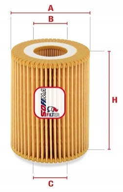 Filtru ulei Opel Astra G Z17DTL Y17DT marca SOFIMA