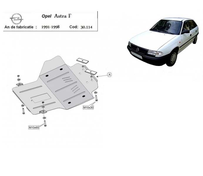 Scut motor metalic Opel Astra F 1991-1996